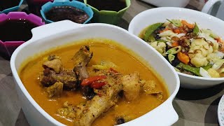 MASAK GULAI AYAM  CAPCAY SAYUR TEMPE GORENG PUDING COKLAT amp AYAM GORENG [upl. by Torhert]