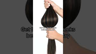 Why you should get hair extensions 34 weeks before your big day bride weddinginspiration hair [upl. by Girand]