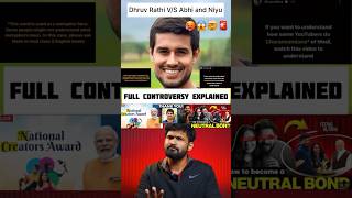 Dhruv Rathee vs Abhi and Niyu 😡😱 full controversy dhruvrathee abhiandniyu controversy [upl. by Genovera]