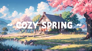 Cozy Spring 🌸 Lofi Keep You Safe 🌼❄️ Lofi Hip Hop  Relaxing Music to StudyWorkChill [upl. by Ynnot]