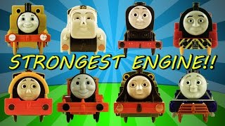 Thomas and Friends 8 Worlds Strongest Engine Trackmaster ThomasToyTrains [upl. by Nojad886]