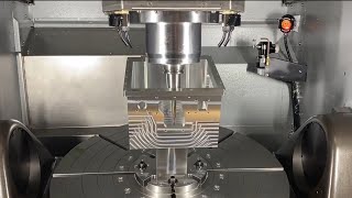 Incredible CNC milling high speed machining with cutting tools [upl. by Engedus]