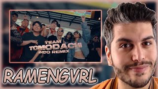 チーム友達  TEAM TOMODACHI INDONESIA REMIX 🇮🇩 REACTION [upl. by Coney]