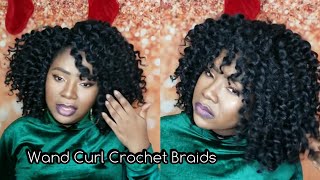 Freetress Ringlet Wand Curl Crochet Braids Review [upl. by Endor732]