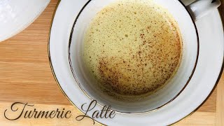 Turmeric Latte Recipe  Golden Milk  My BedTime Detox Drink  DIY Immune Boosting Drink ASMR [upl. by Draw416]