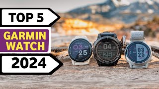 Top 5 Best Garmin Watches 2024  Garmin Watch For Athletes [upl. by Yraeg]