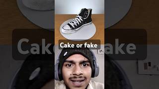 Cake or fake 2 cakeorfakechallenge cakeorfakereaction challenge awesome collab oosam [upl. by Dyna]