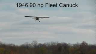 Banner pick up 1946 Fleet Canuck 90 hp [upl. by Yoshiko]