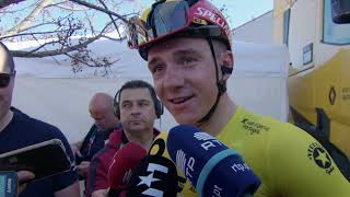 Remco Evenepoel  Interview at the finish  Stage 5  Volta ao Algarve em Bicicleta 2024 [upl. by Wallford]