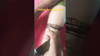 Mehedi tips mehndi hennatattoo viralshort mehndidesign Arnazsmehandi [upl. by Hamilah643]