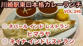 第二百四十九話 本格カレーランチで暑さを乗り切りようと考えたら、スパイスの効用か汗だくになりました 🤣 川崎駅東口で有名なヒマラヤさんとネイナさんの２編です。 [upl. by Nagaet]