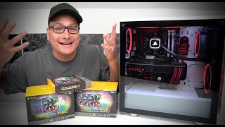 WHAT A DEAL Antec Prizm RGB PC Case Fans Review Install amp Test [upl. by Kieryt]