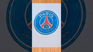 Paris Saint Germain FC football club fifa famous paris footballhighlights drawing [upl. by Gail]