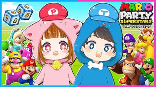 【お知らせあり】ちろぴの６周年！マリオパーティ対決！🐶🐱【 マリオパーティスーパースターズ 】【 ちろぴの 】 [upl. by Alra]