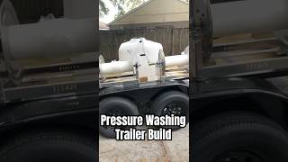 Pressure Washing Trailer Build smallbusiness satisfying cleaning pressure washer pressurewash [upl. by Laws]