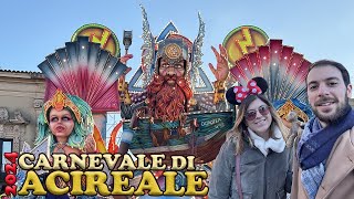 Sono andato al CARNEVALE PIU BELLO DI SICILIA  Acireale 2024  vlog [upl. by Angle]