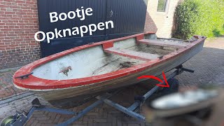 Polyester Boot Restaureren  Part 1 [upl. by Ennairam550]