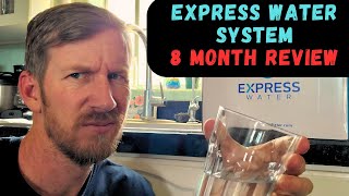 Express Water Systems RO Filter 8Month Performance Analysis amp Filter Replacement [upl. by Labannah]