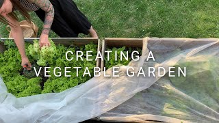 2 Edible Backyard  Creating a vegetable garden [upl. by Tait]