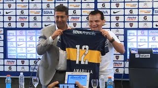 El nuevo refuerzo de Boca Carlos Amarilla [upl. by Yemar]