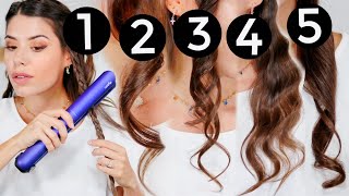 5 TUTORIAL FACILI PER FARE I CAPELLI MOSSI CON LA PIASTRA  DYSON CORRALE ASK [upl. by Nalad428]