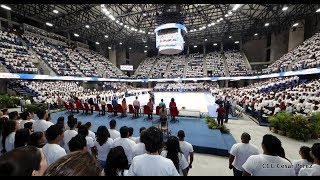 Daniel y Rosario inauguran Polideportivo Alexis Argüello [upl. by Elmira]