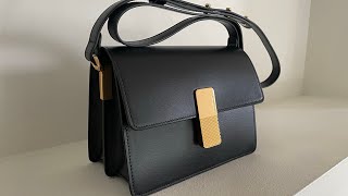 Ateliers Auguste quotGabrielquot Gold Edition in Black Review  Quiet Luxury Handbag [upl. by Mord157]