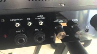 Amplificador Karaoke Bluetooth ATM600BT [upl. by Yelik173]