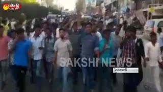 Sri Vasavi Inter College students protest for hall tickets at Vanasthalipuram [upl. by Clausen640]