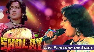 Jab Tak Hai Jaan Jaane Jahan Main Nachungi  Sholay 1975  Mou Das Live Performance [upl. by Ejrog]