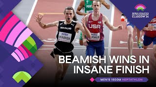 Beamish kicks to 1500m gold 🔥  World Athletics Indoor Championships Glasgow 24 [upl. by Aim]