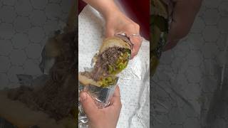 Biting Into A Mr Beef Italian Beef  Chicago [upl. by Ahsead]