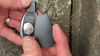 How to Replace the Battery in a Mercedes Benz Key Fob [upl. by Odracer]