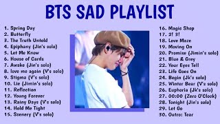 BTS Sad Playlist 2023 ChillStudyRelax [upl. by Hardner]