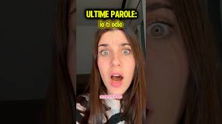 POV NON DEVI DIRE LE TUE ULTIME PAROLE SENNÒ pt1 parte1 pov acting [upl. by Aicarg279]