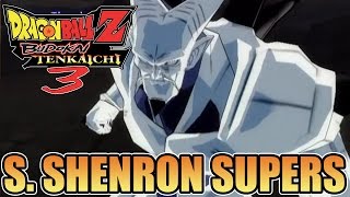 DBZ BT3 Movesets Wii  Syn Shenron amp Omega Shenron [upl. by Eseer]