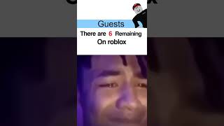 The Moment Roblox Guests were Removed😭Nostalgia [upl. by Ylreveb]