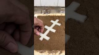 Make a maze Metal casting material experiment process process [upl. by Akemej]