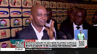 Nyayo stadium playing surface must be replaced  CAF [upl. by Threlkeld]