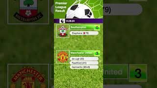 Southampton vs Manchester United  Premier League Result and Table  14th September 2024 [upl. by Nitsug]