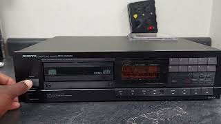 Vintage Onkyo Compact Disc CD Automatic Changer DXC600 [upl. by Scheld]