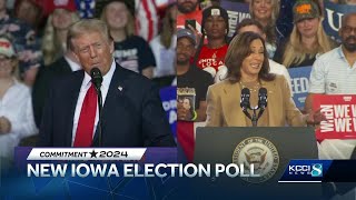 New Iowa Poll shows Kamala Harris leading Donald Trump among likely Iowa voters [upl. by Dannon779]