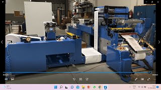 PRINT FINISHING MACHINEROLLTEC 4UP  offsetprintmachine convertingmachine printfinishing love [upl. by Nalyt]