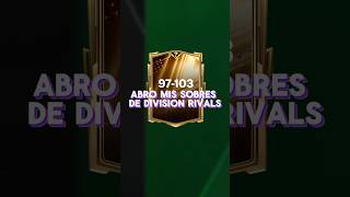 MIS SOBRES DE DIVISION RIVALS 🧐🥵 fcmobile fifamobile divisionrivals shorts youtube [upl. by Yblok853]