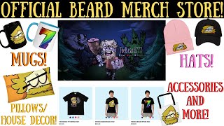 NEW OFFICIAL BEARD MERCH STORE 50 Items Available NOW [upl. by Novak680]