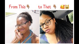 Natural Hair Journey Updated wPictures [upl. by Arde]