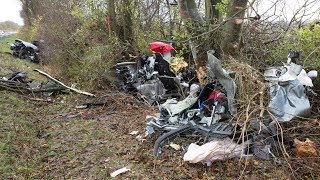 Sportwagen bei Unfall auf der B8 in drei Teile zerrissen – Fahrerin von Feuerwehr gerettet [upl. by Anceline]