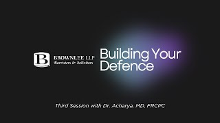 Building Your Defence series  Third Session with Dr Hernish J Acharya [upl. by Nnylatsyrc]