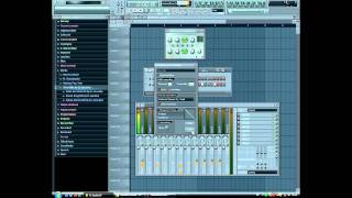 FL Studio 10  How to sidechain Beginner Tutorial [upl. by Eelaras]