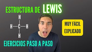 𝐄𝐬𝐭𝐫𝐮𝐜𝐭𝐮𝐫𝐚 𝐝𝐞 𝐋𝐄𝐖𝐈𝐒 Ejercicios Diagrama de Lewis Paso a Paso  TEORÍA ✅ [upl. by Noll]